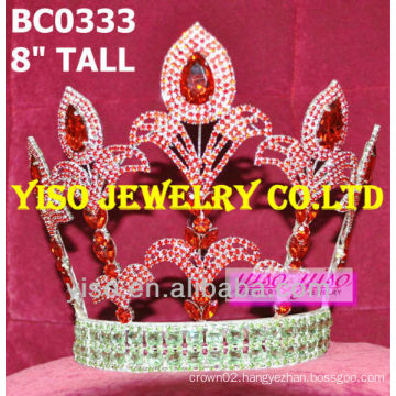 large crystal pageant crown